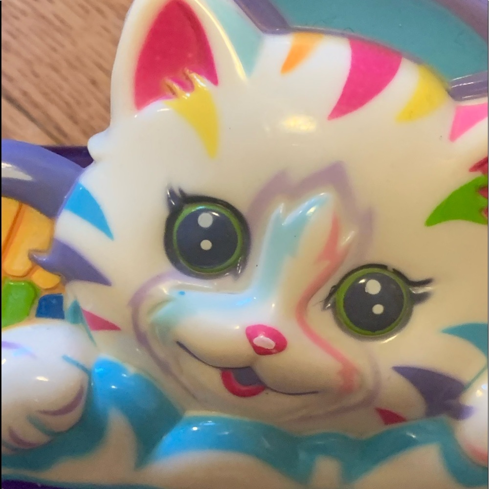 Lisa Frank / Angel Cat Clip Board / Project Storage Case - Picture 4 of 8